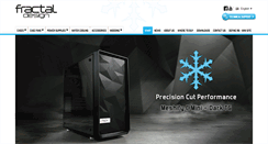 Desktop Screenshot of fractal-design.com